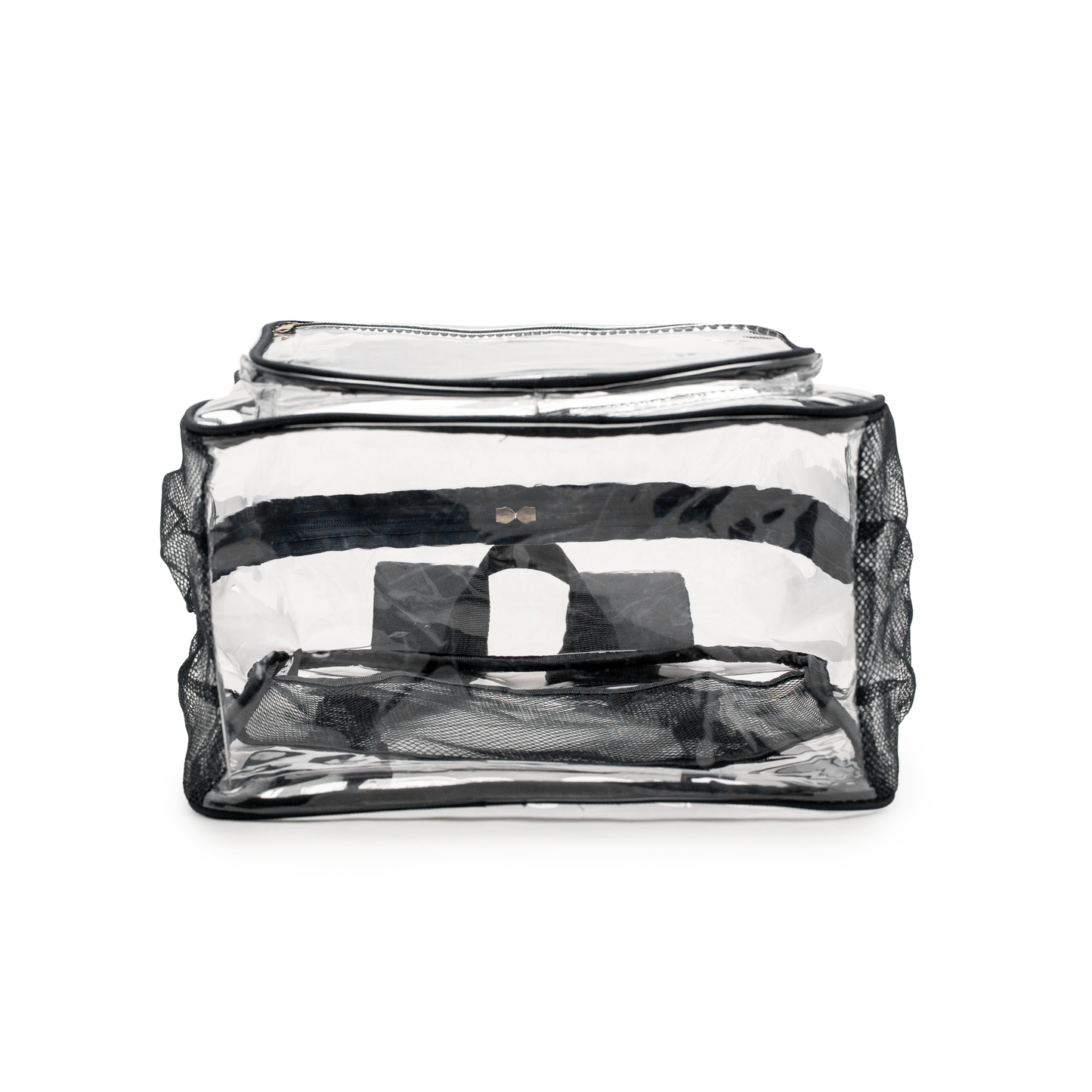 Clear backpack Black