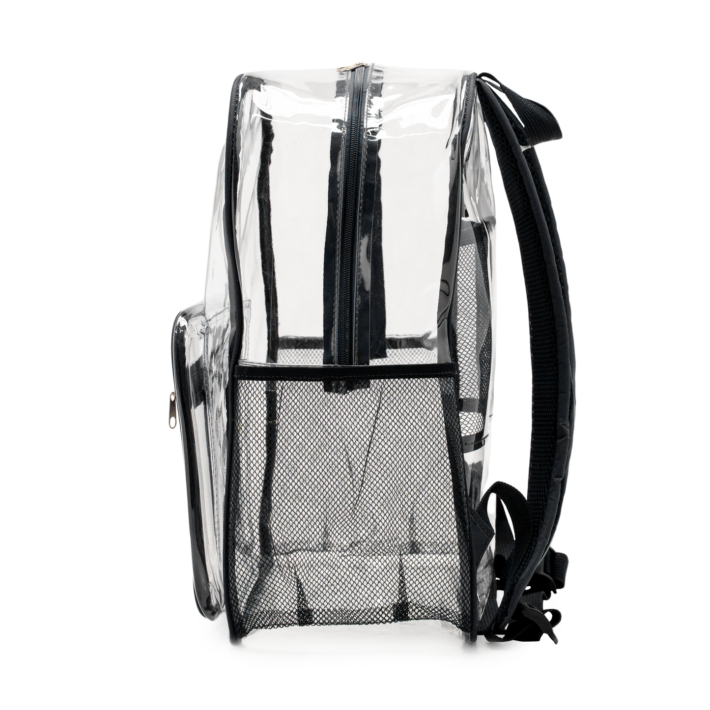 Clear backpack Black