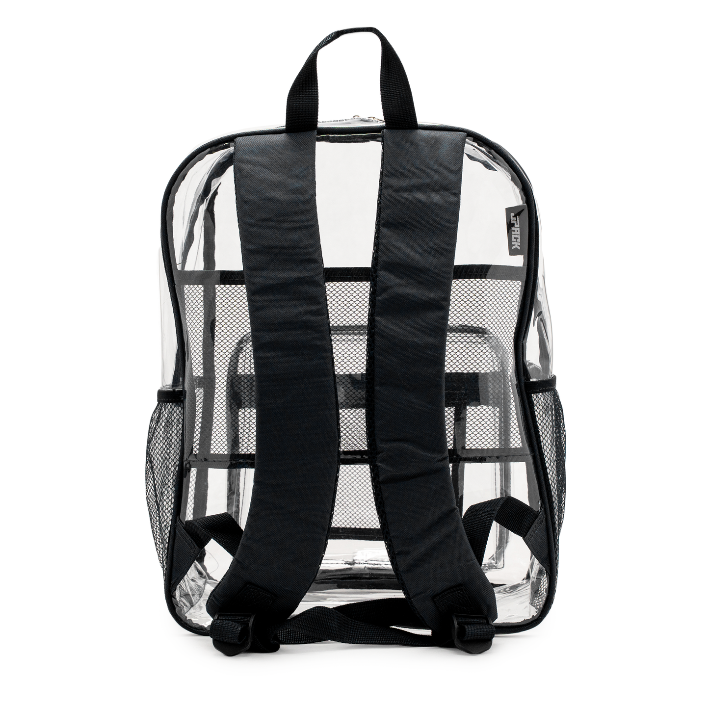 Clear backpack Black