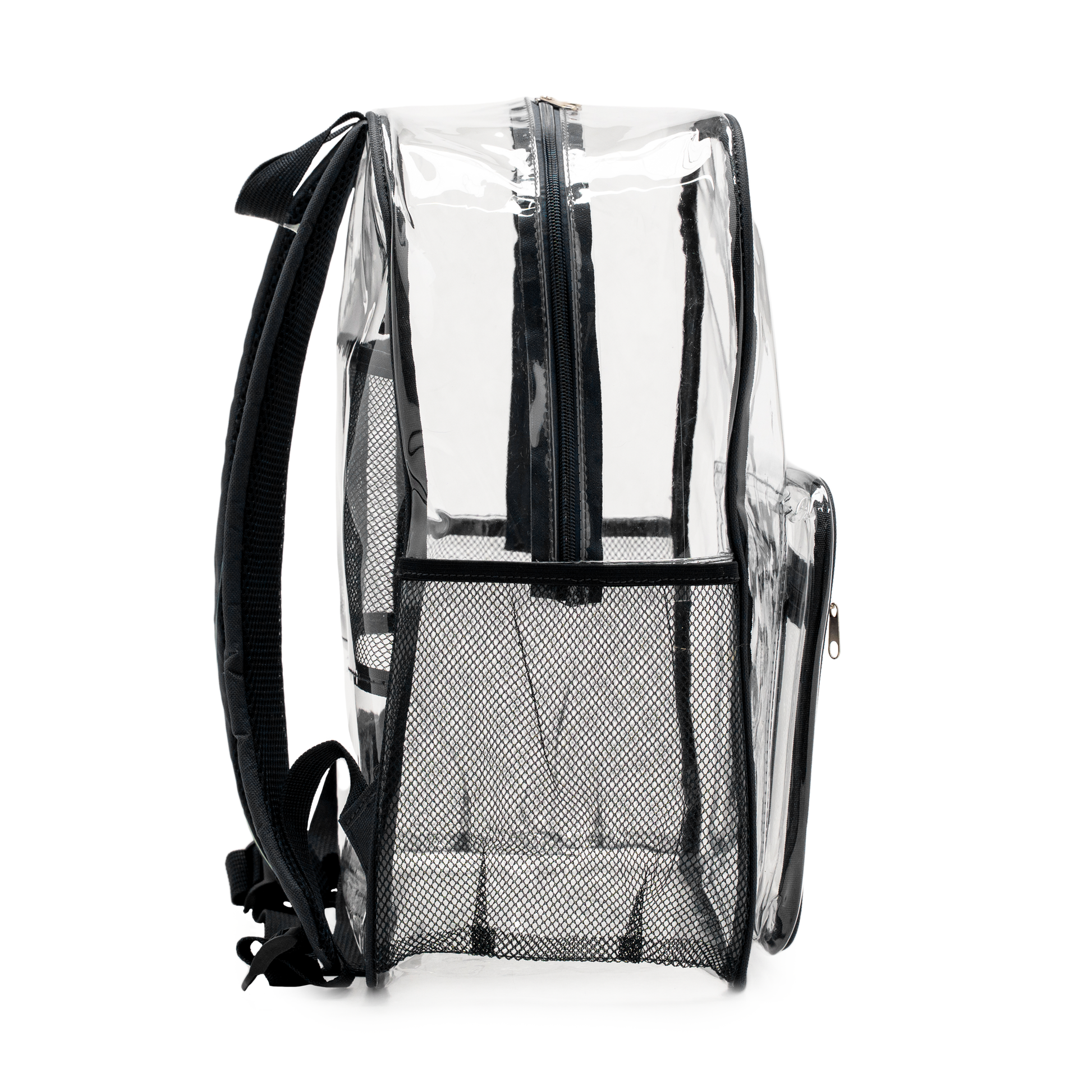 Clear backpack Black