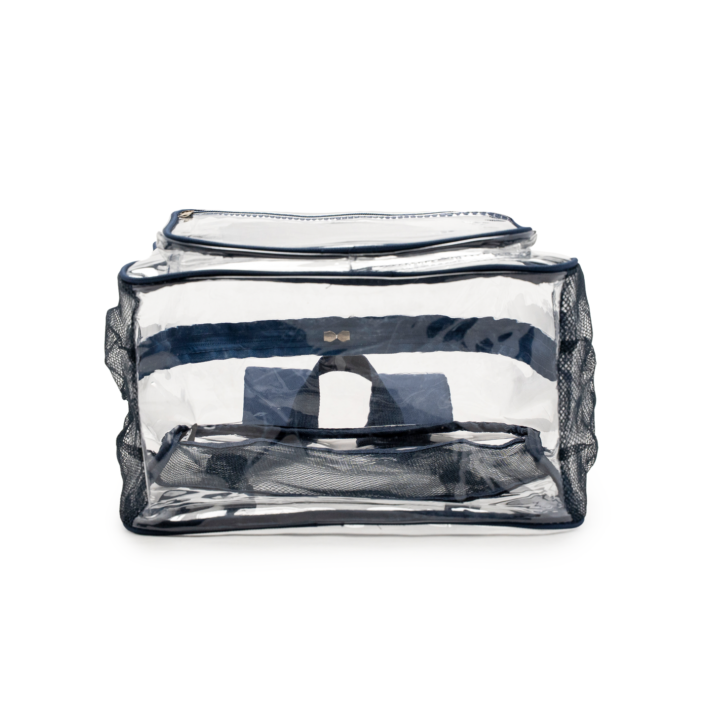 Clear backpack Navy Blue