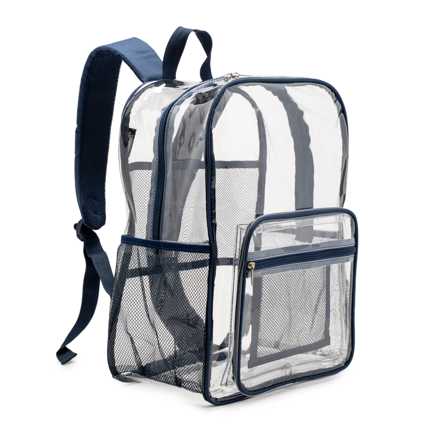 Clear backpack Navy Blue