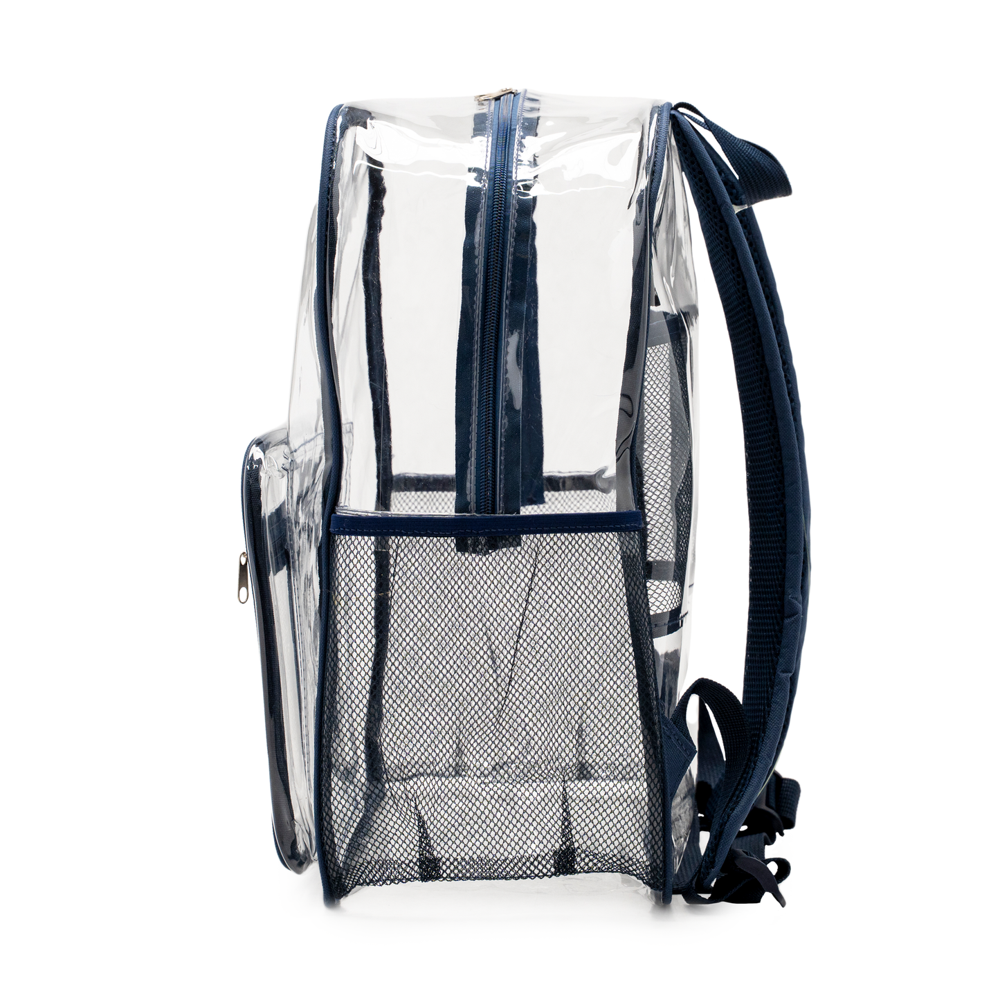 Clear backpack Navy Blue
