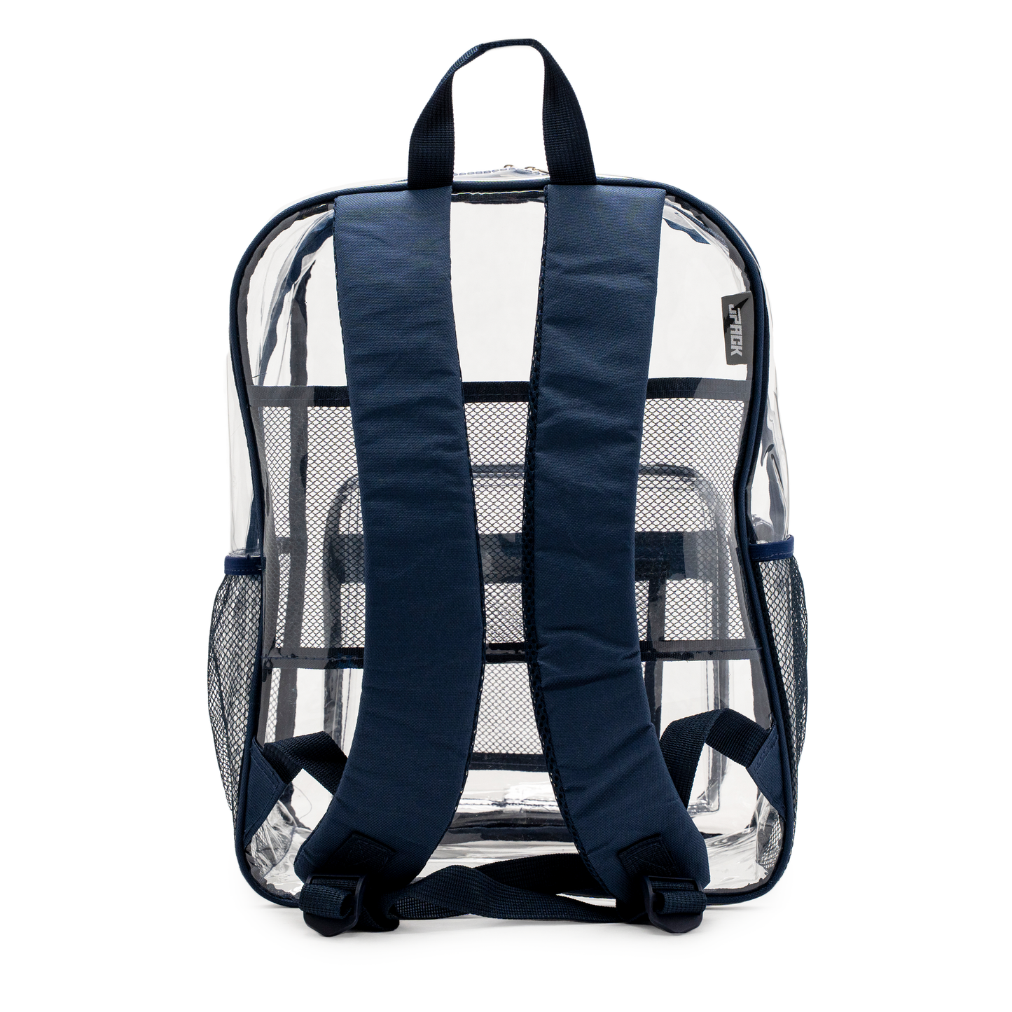 Clear backpack Navy Blue