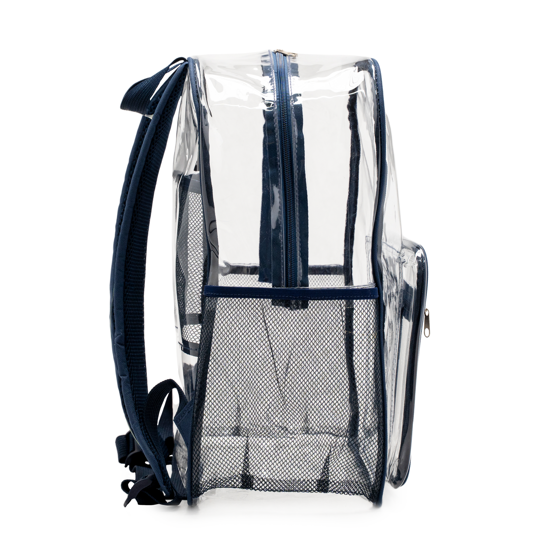 Clear backpack Navy Blue