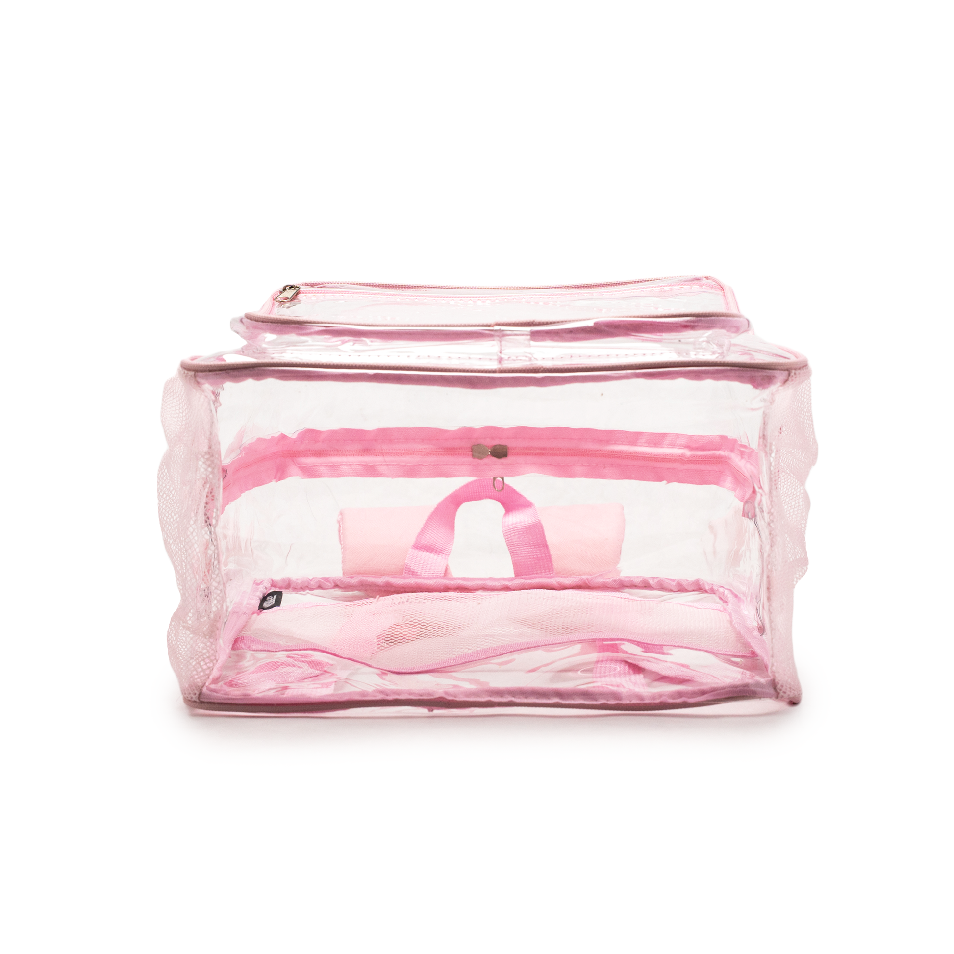 Clear Backpack Pink