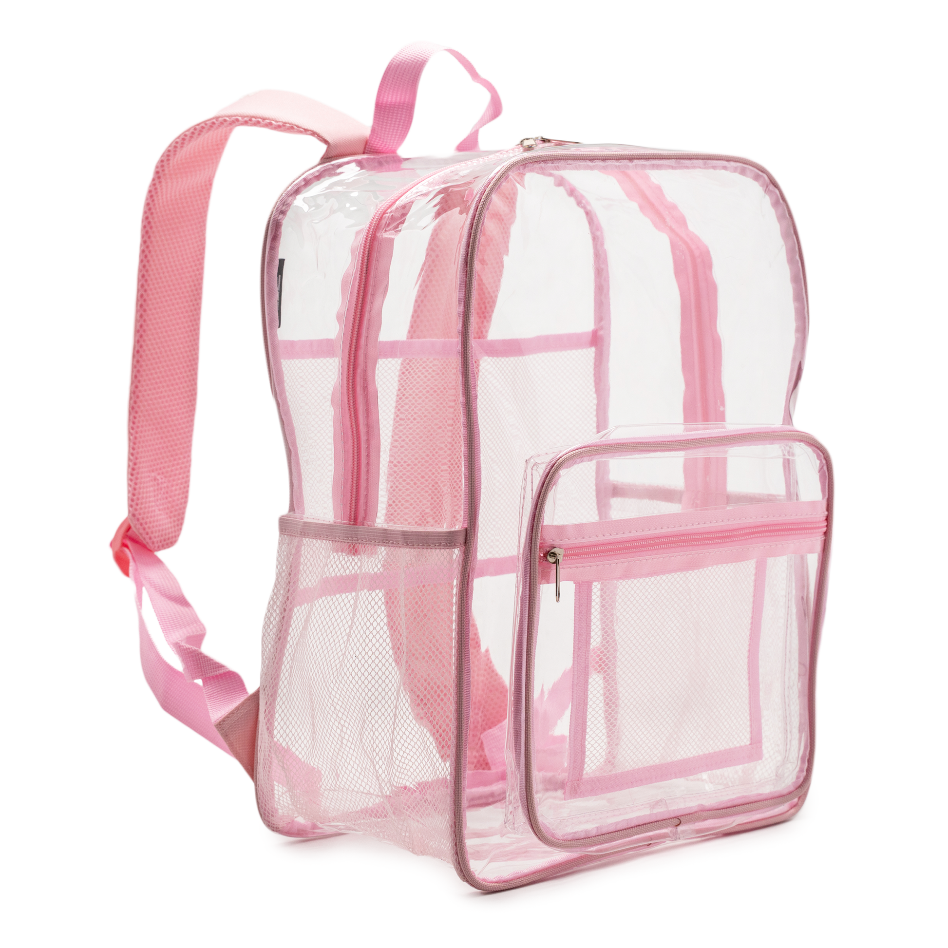 Clear Backpack Pink