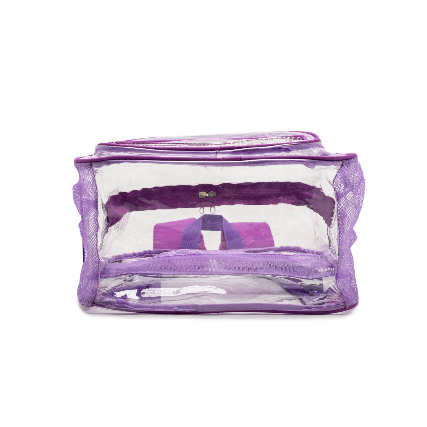 Clear Backpack Purple