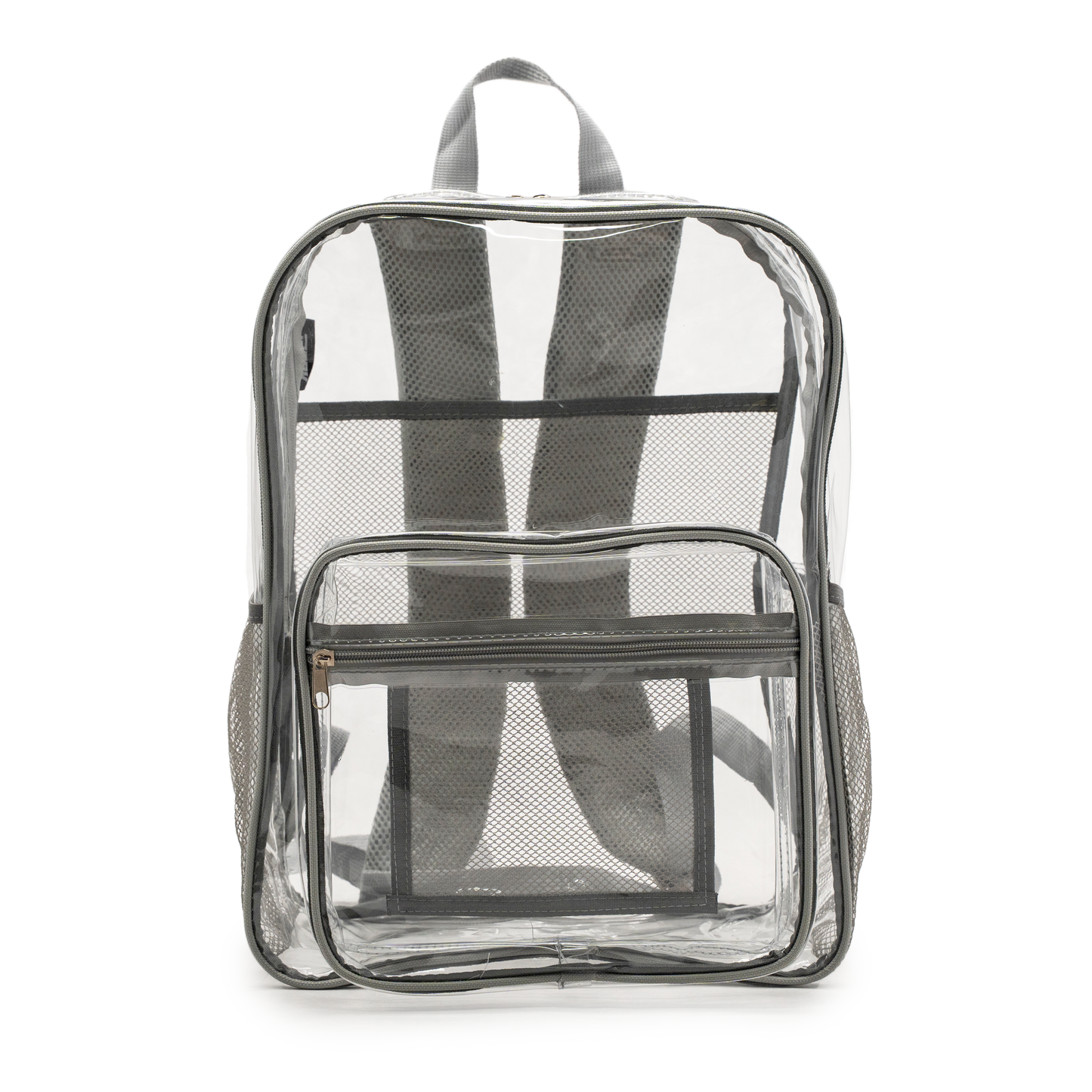 Clear Backpack Gray