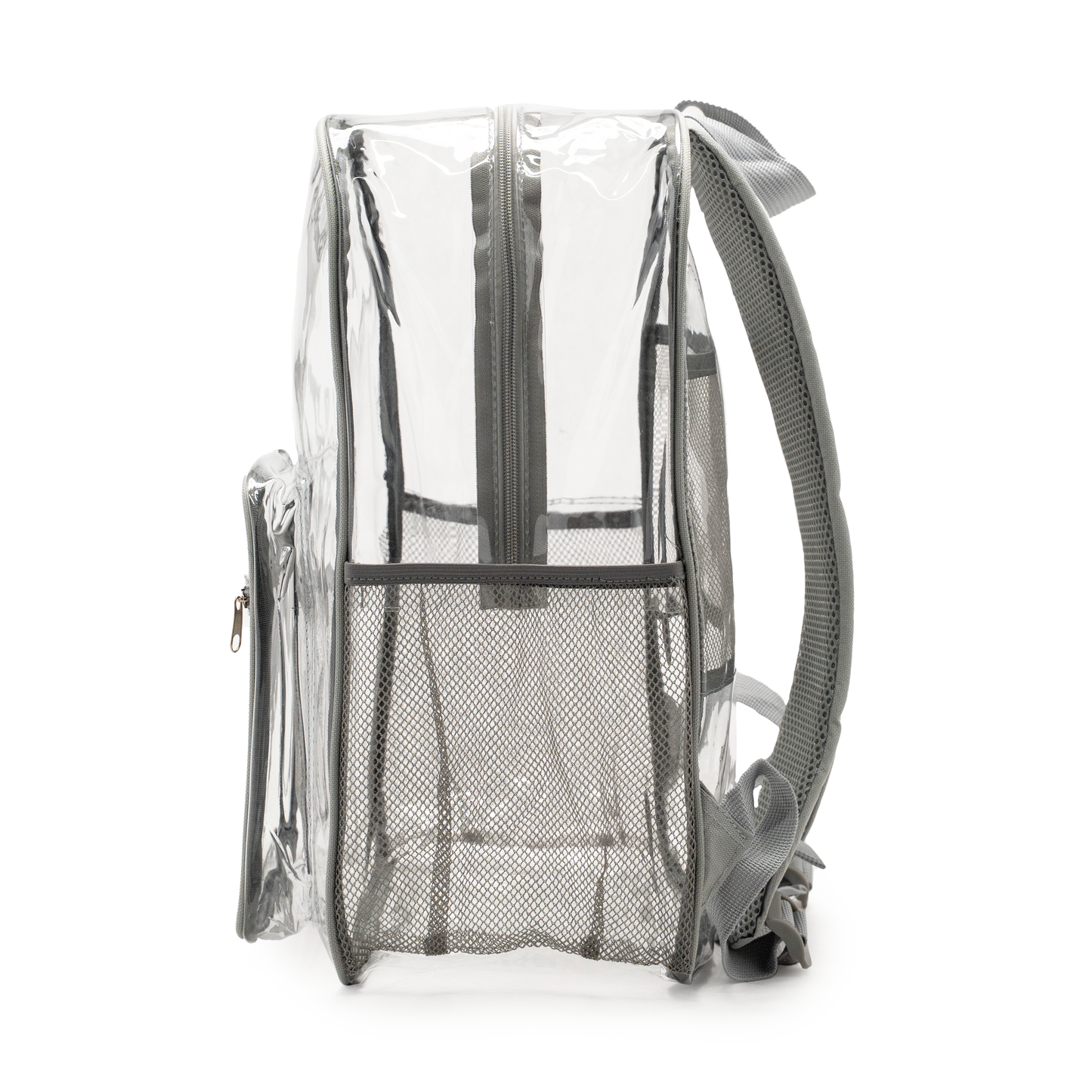 Clear Backpack Gray