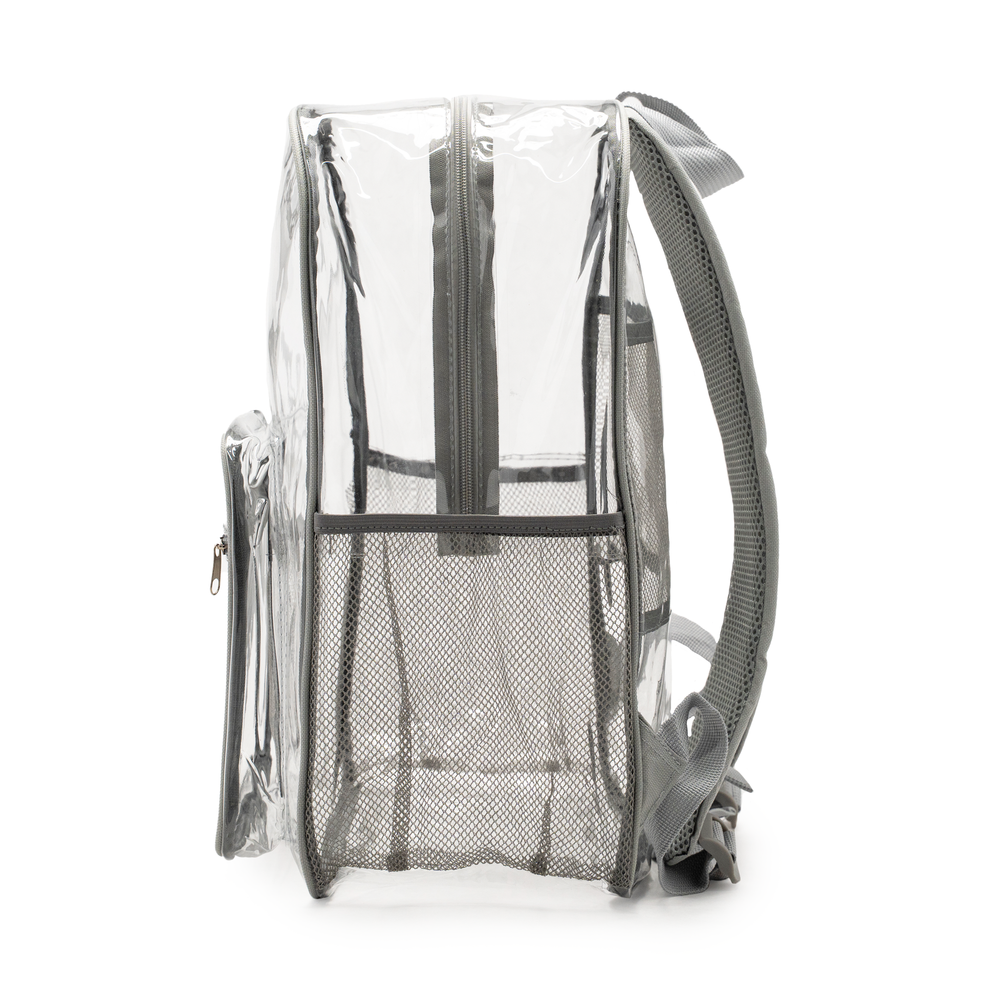 Clear Backpack Gray