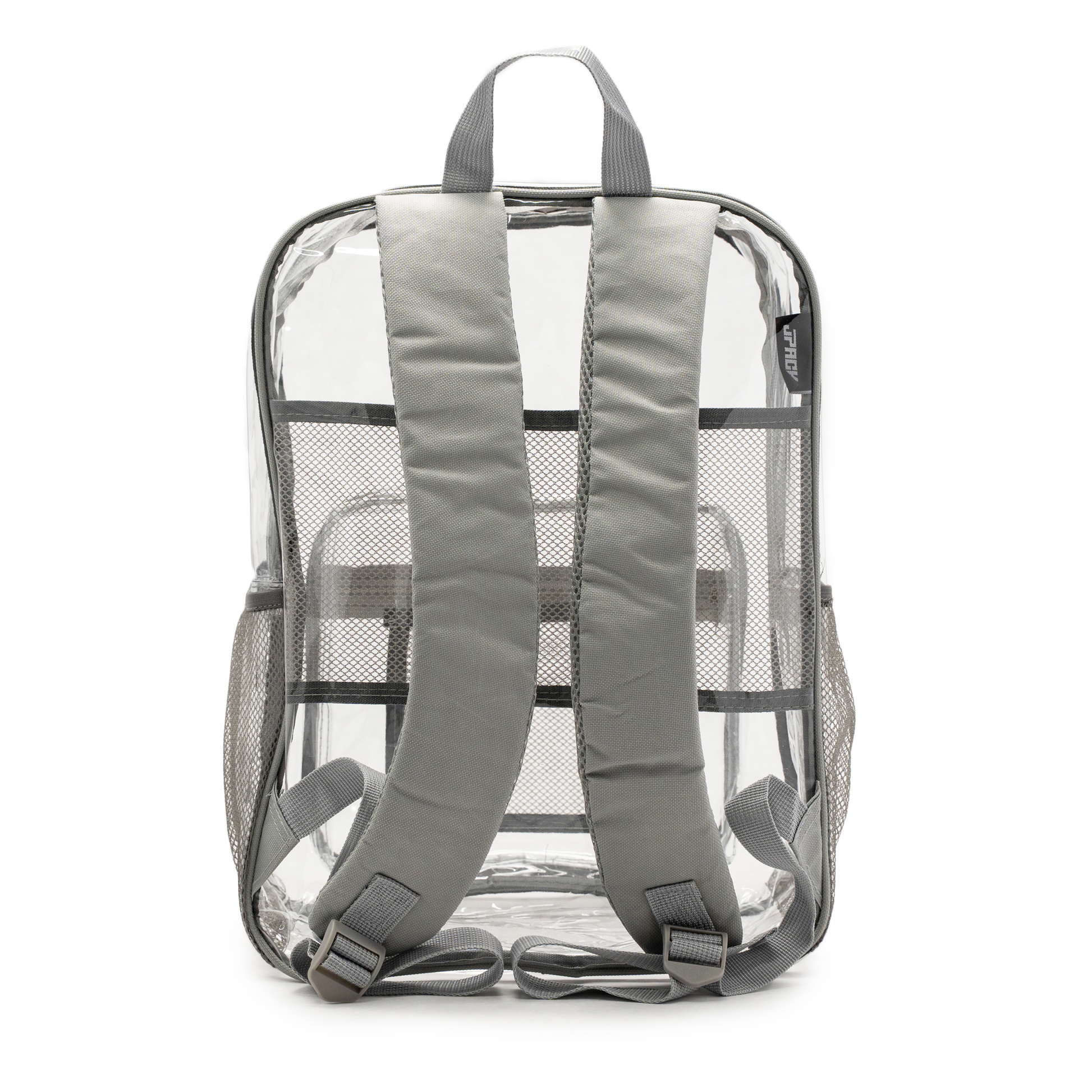 Clear Backpack Gray