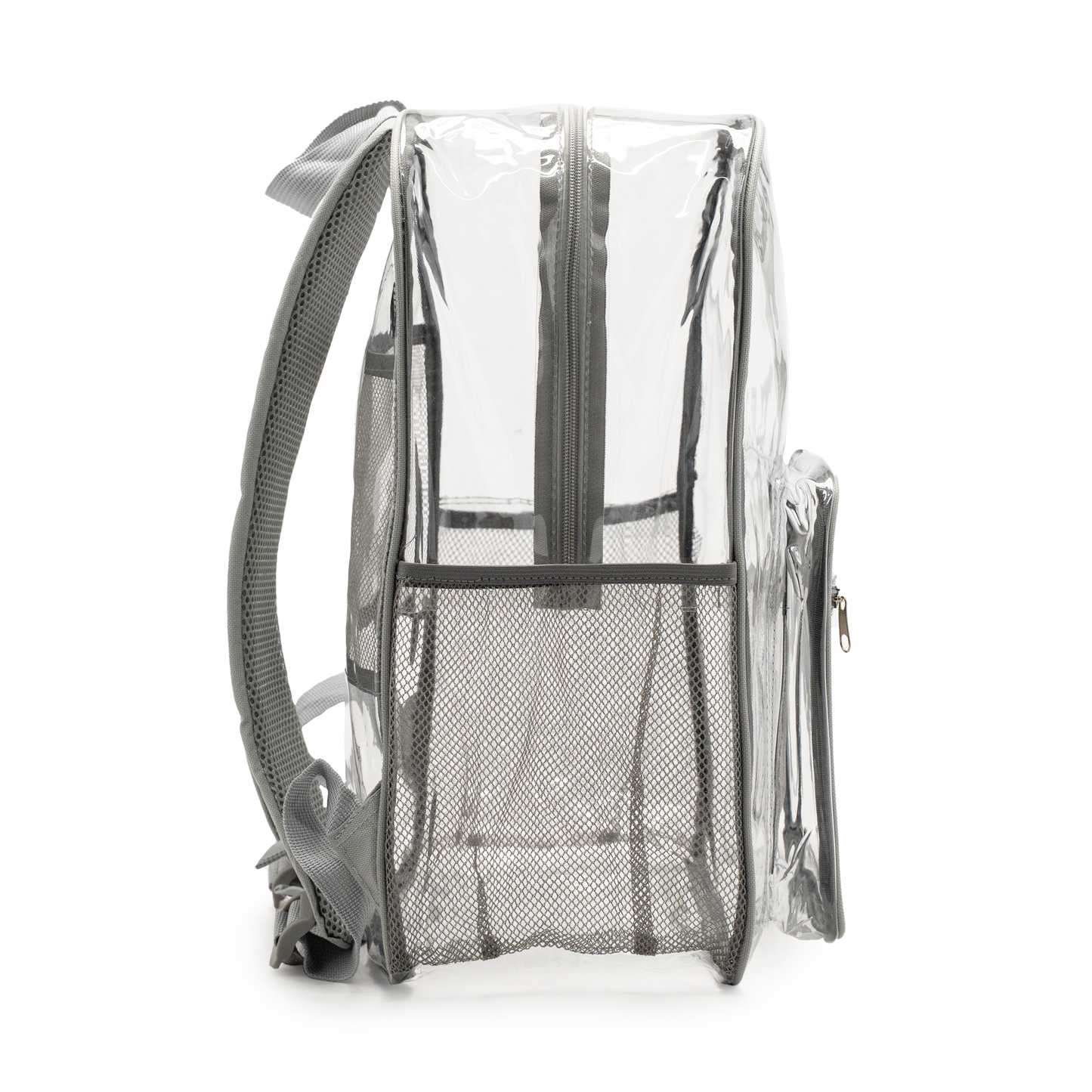 Clear Backpack Gray
