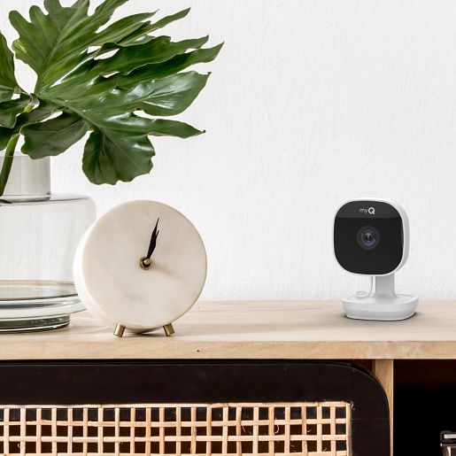 Chamberlain myQ Smart Indoor Security Camera – 1080p HD Video, Night Vision, Motion Detection, Wi-Fi, Two-Way Audio, Smartphone Control